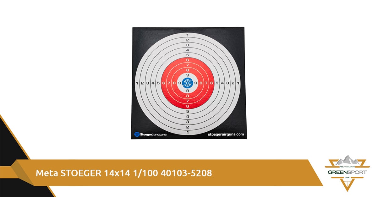 Papirna meta STOEGER 14x14 1/100 40103-5208 - GREENSPORT