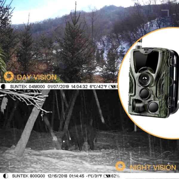 Kamera Suntek HC-801M 2G trail camera za nadzor lovišta-5444