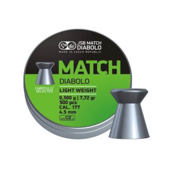Dijabola JSB MATCH LIGHT WEIGHT 4.50/500 0.500g 000055-500-6454