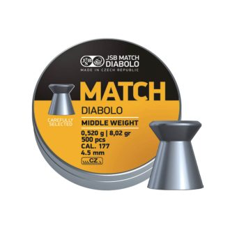 Dijabola JSB MATCH MIDDLE WEIGHT 4.50/500 0.520 g 000014-500-6452