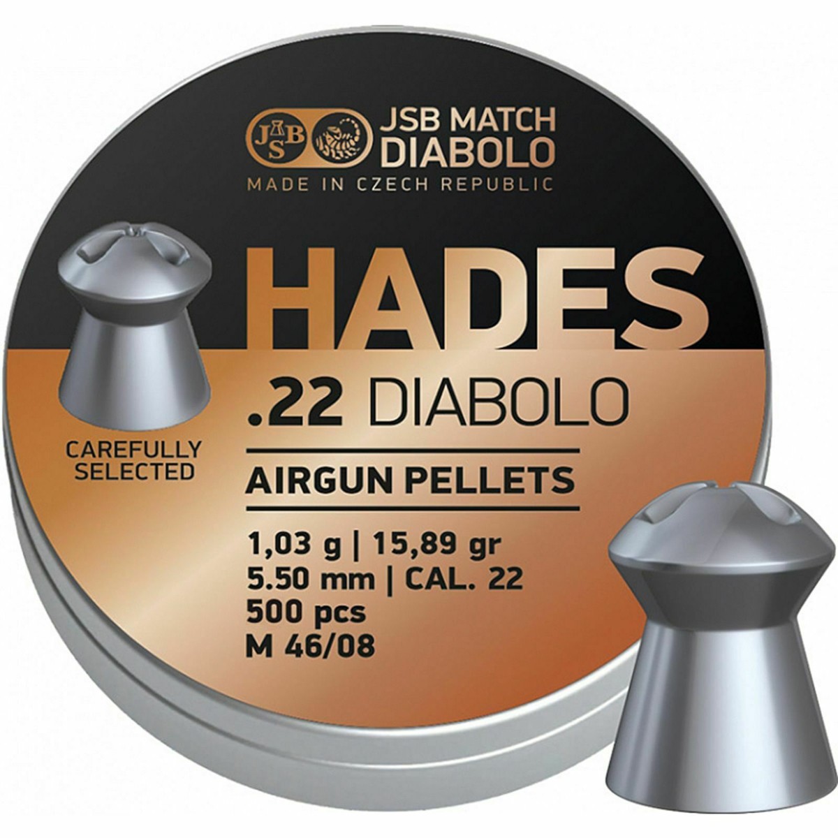 Dijabola JSB HADES cal.22 5.50/500 1.030g 546290-500-6495
