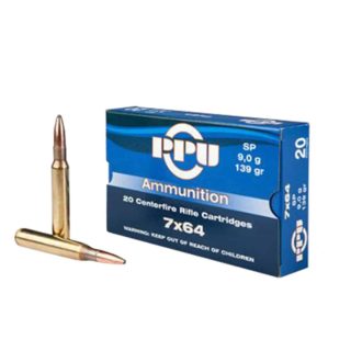 Karabinski metak PPU 7X64 SP 9.0g-00309