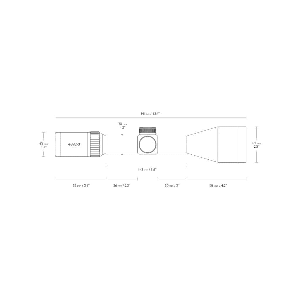 Optički nišan HAWKE Vantage 30 WA 3-12x56 L4A Dot Reticle 14275-4661 4 Optički nišan HAWKE Vantage 30 WA 3-12x56 L4A Dot Reticle 14275-4661 - Slika 4