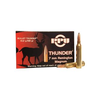 Karabinski Metak PPU GROM 7mm REM.MAGNUM 10.2g-00297
