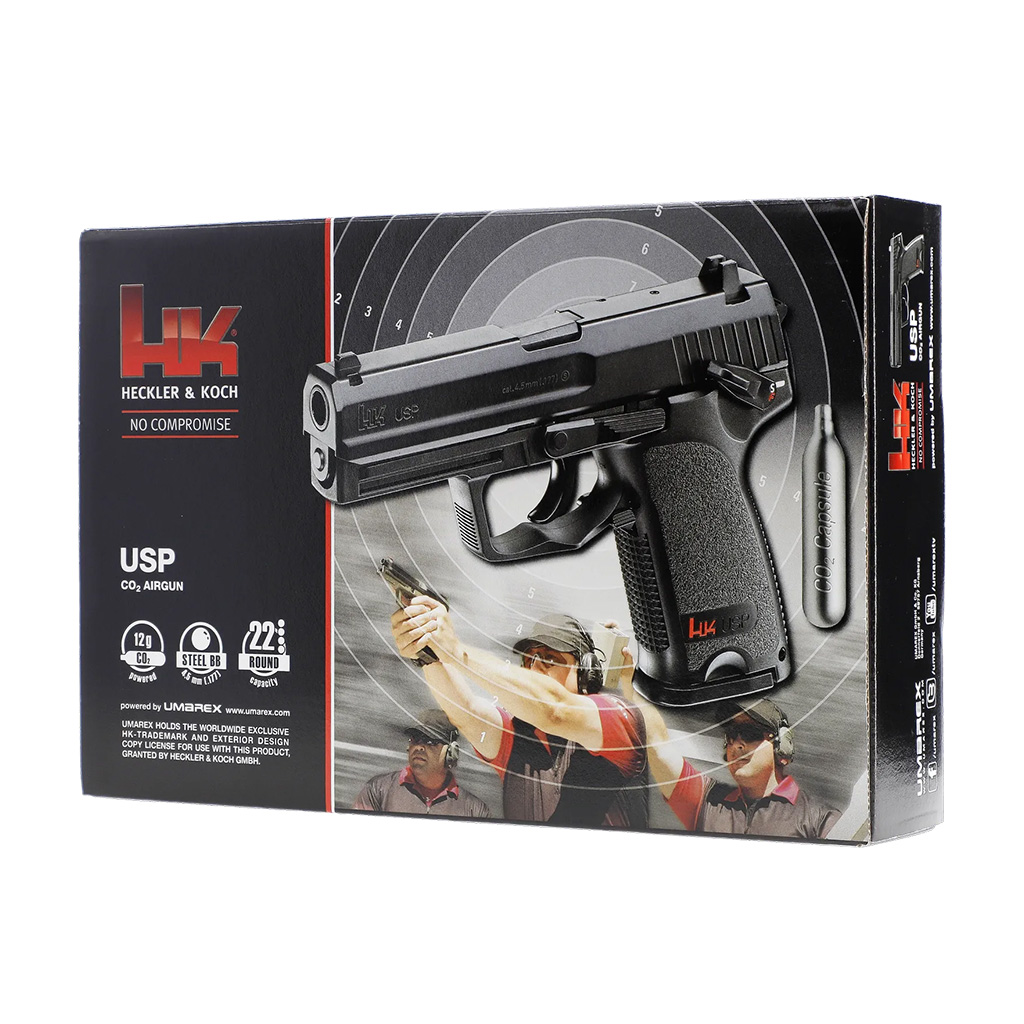 Vazdušni pištolj HECKLER&KOCH USP BLK 4.5mm(.177) BB CO2 3.0J <125m/s 5.8100-6521 7 Vazdušni pištolj HECKLER&KOCH USP BLK 4.5mm(.177) BB CO2 3.0J <125m/s 5.8100-6521 - Slika 7