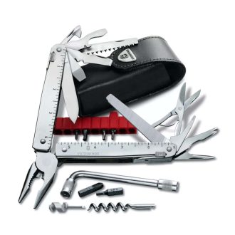 Viktorinox SWISSTOOL Plus 115mm koža 3.0338.L-3324
