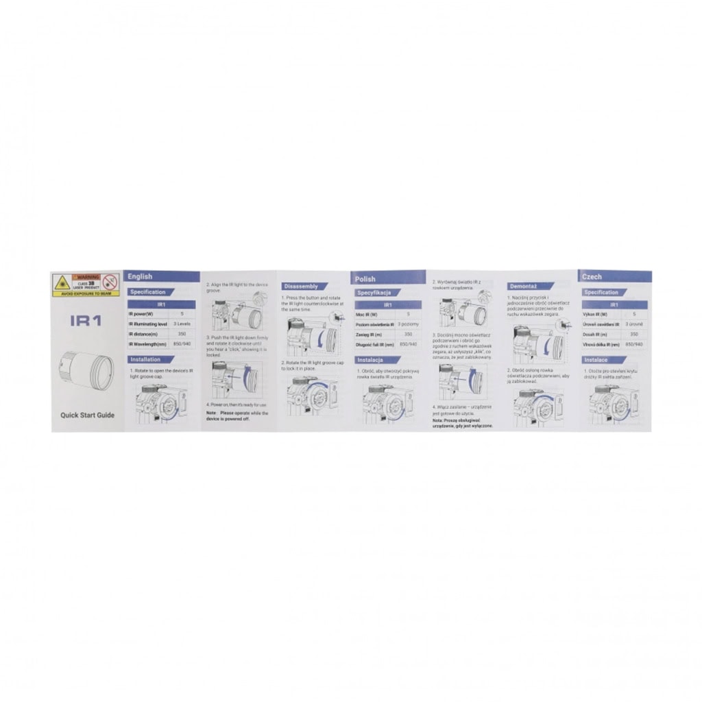PARD ILUMINATOR IR1-850-6569 6 PARD ILUMINATOR IR1-850-6569