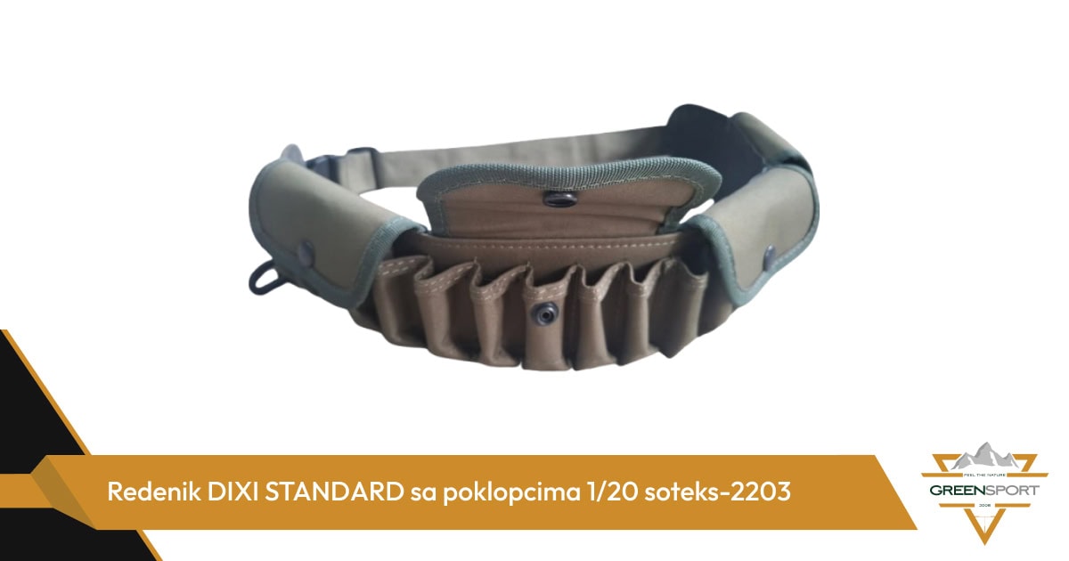 Redenik Redenik DIXI STANDARD sa poklopcima 1/20 soteks-2203 - GREENSPORT